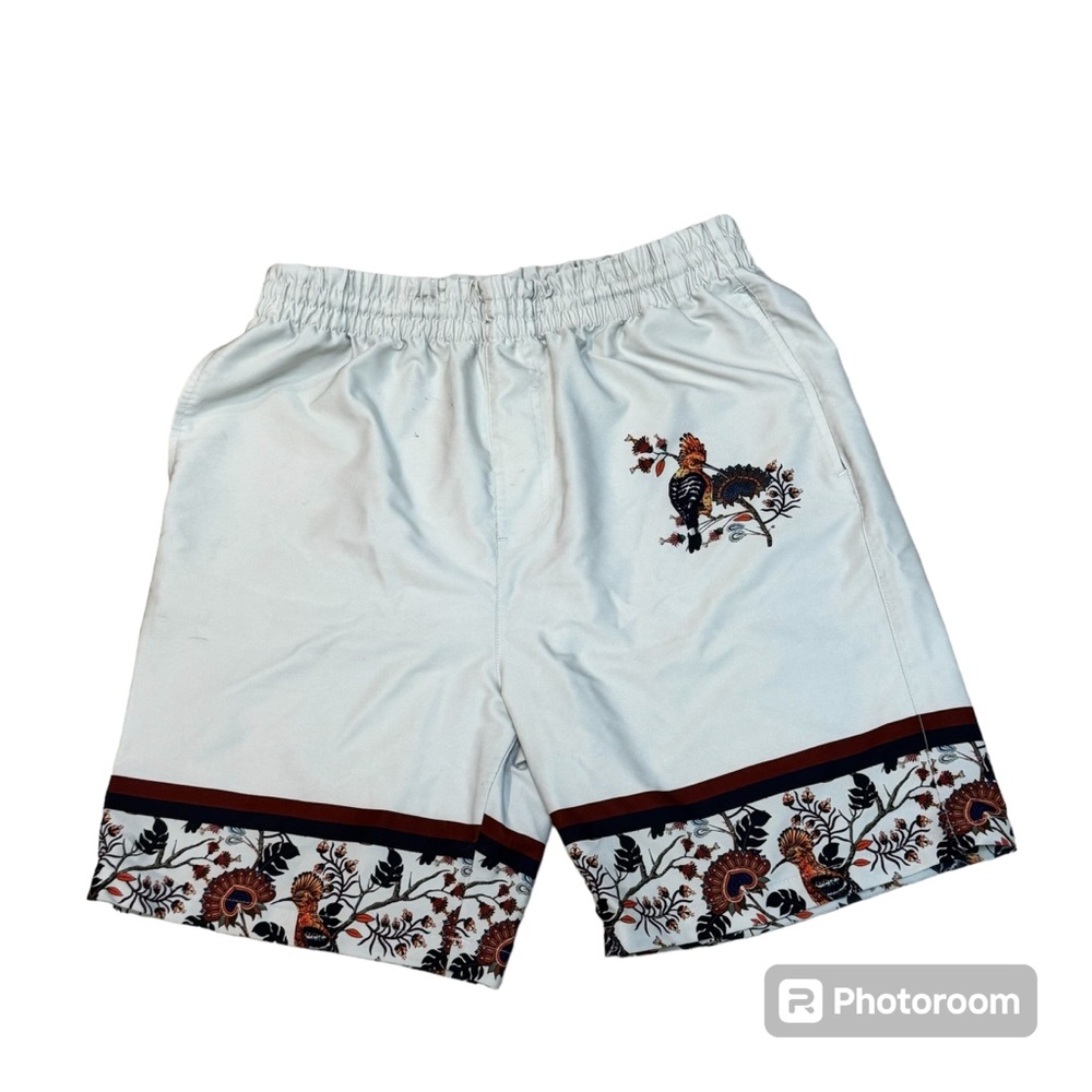 Women’s Brooklyn State Bird Chicken Casual Elastic Band Shorts Size XL